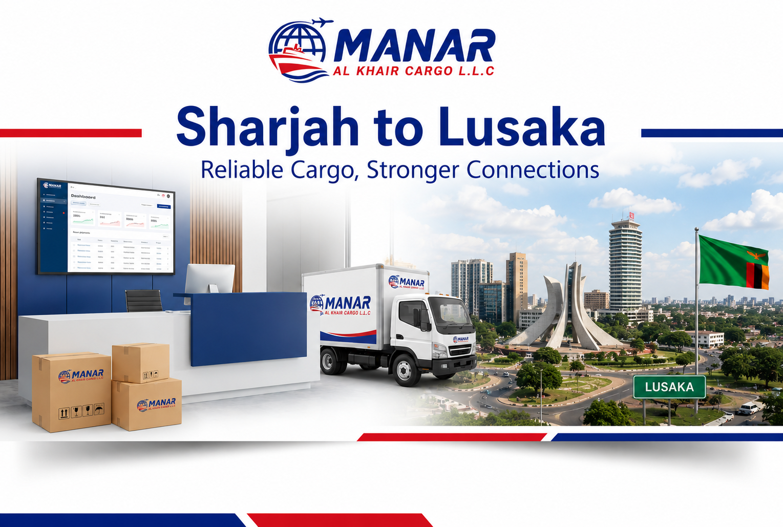 Sharjah to Lusaka